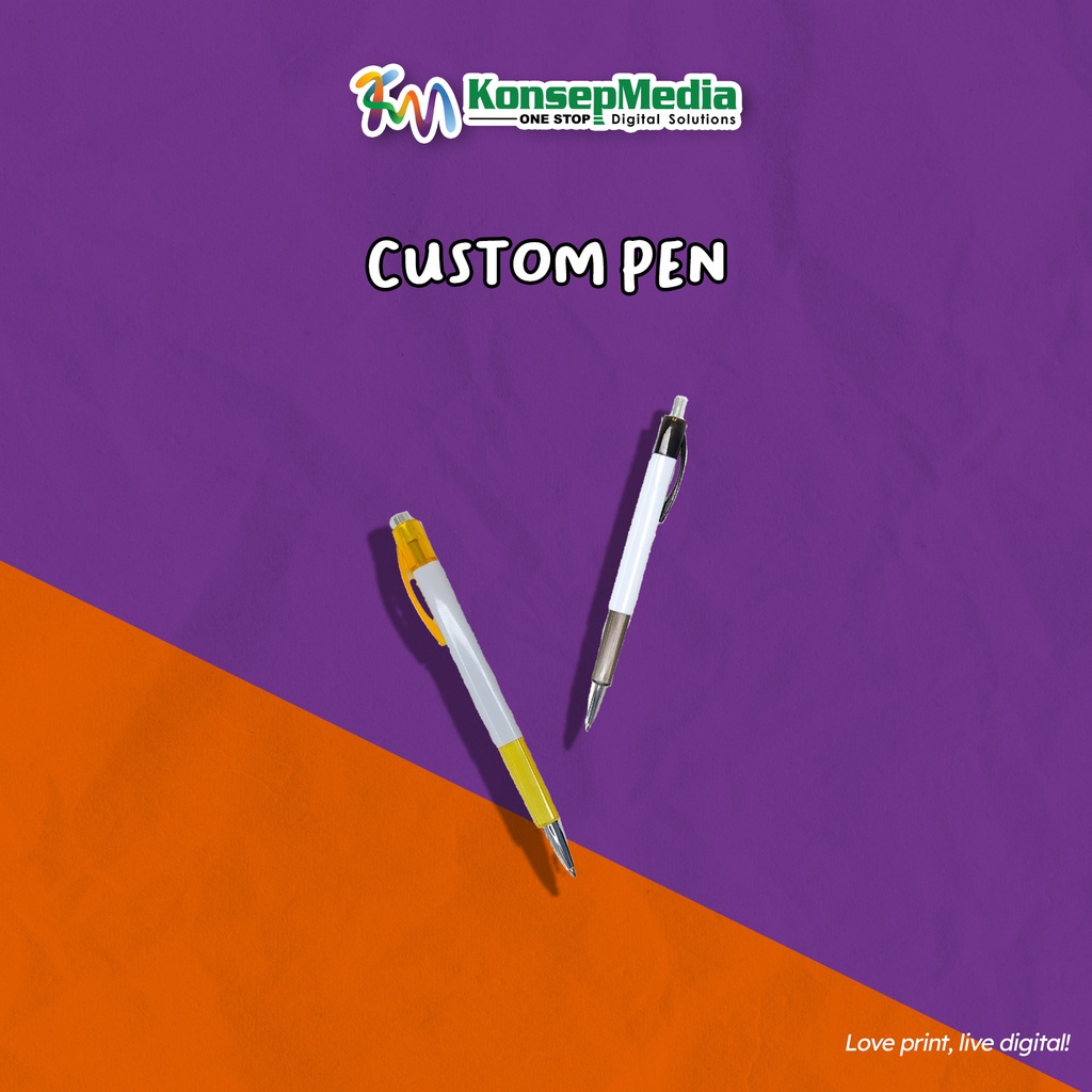 

Pulpen Souvenir Custom Print Merchandise - Pulpen Custom