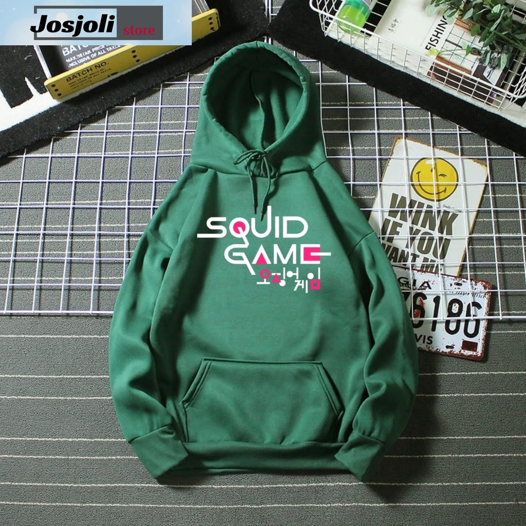 JOSJOLI_STORE/Hoodie Gihoon Squidgame/Atasan Pria Dewasa Lengan Panjang/Fit to L