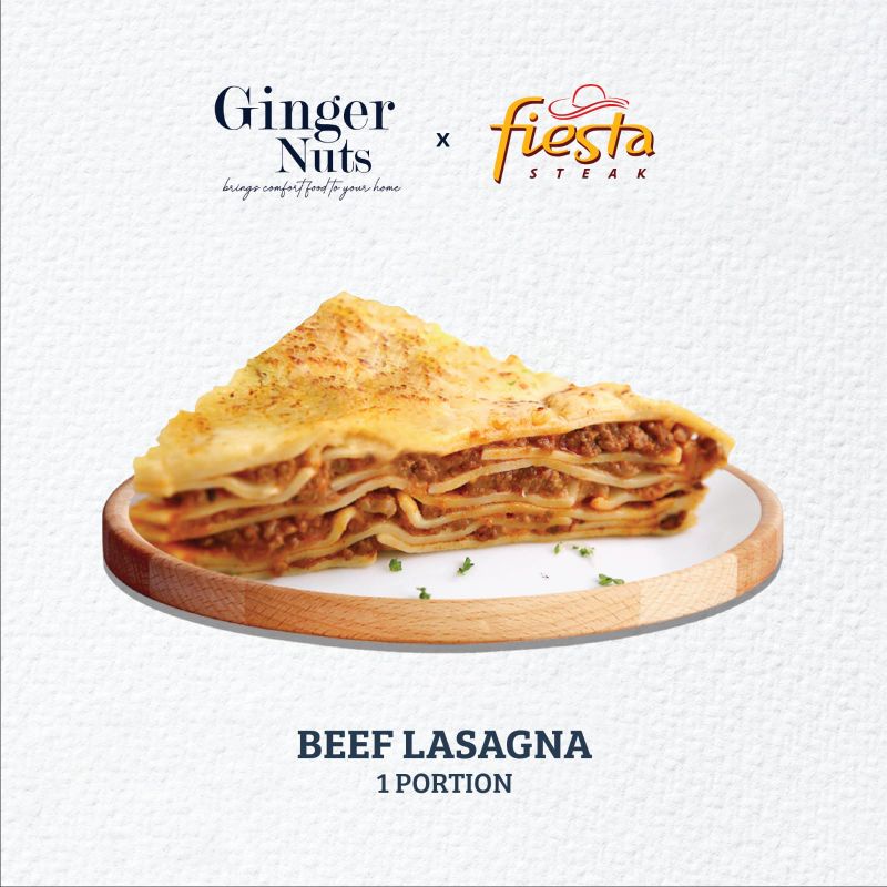 

Gingernuts x Fiesta Steak Lasagna Beef - Pasta