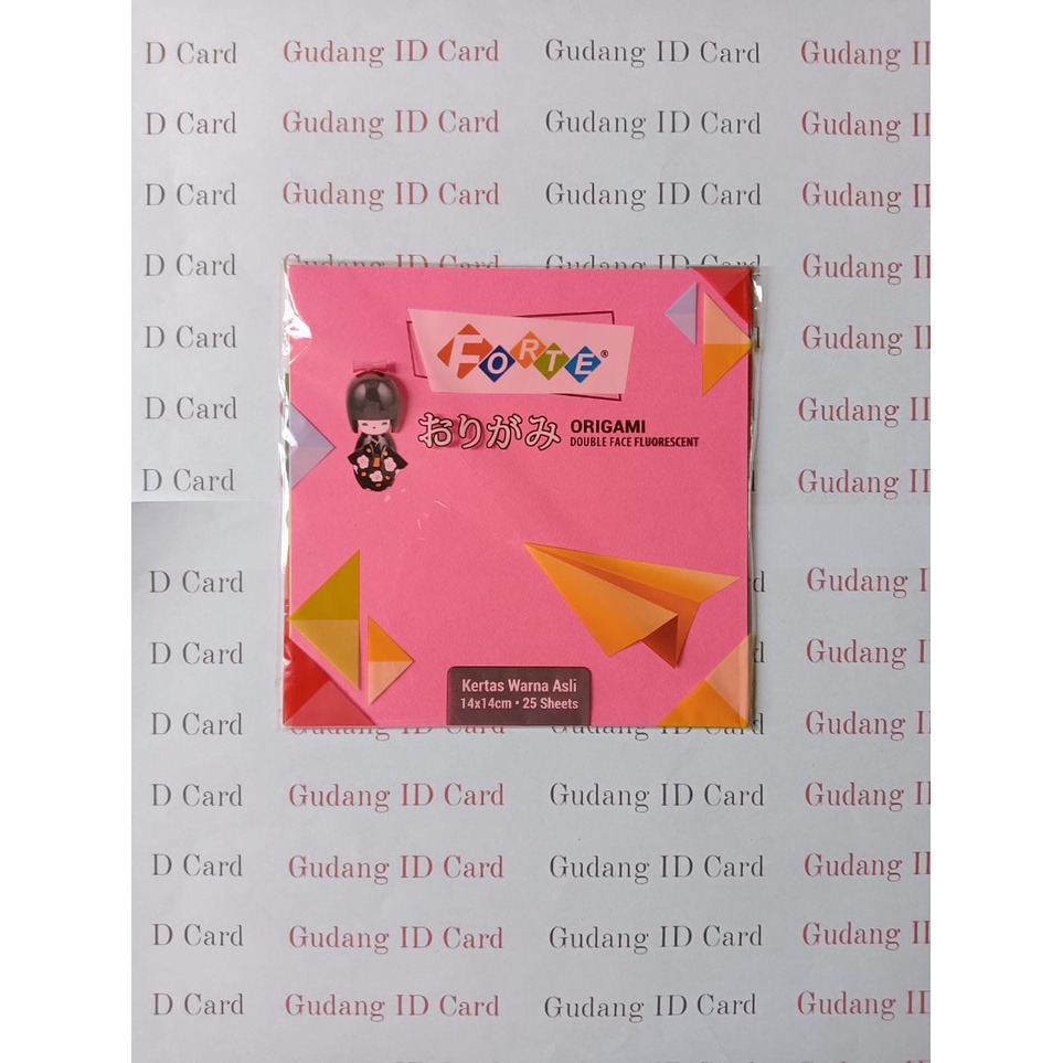 

Kertas Kreasi Origami Ukuran 14x14 (25 sheets)