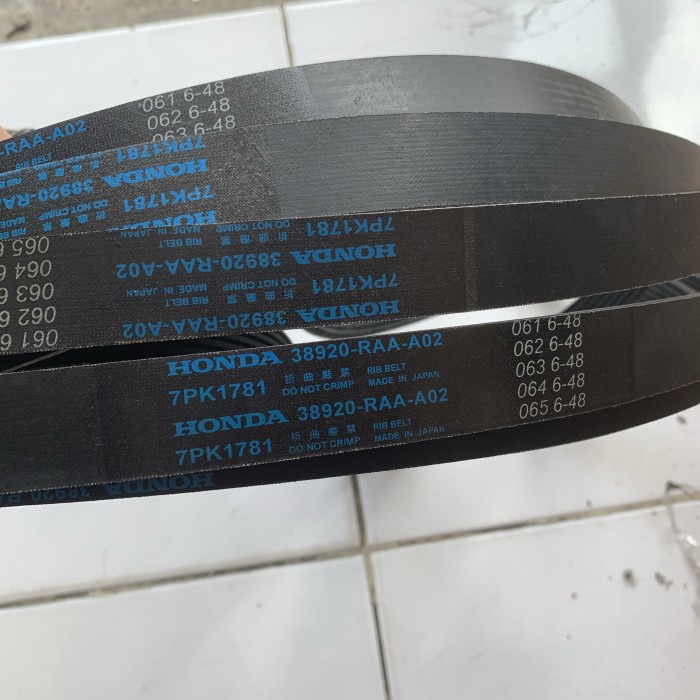 Fan Belt Honda Accord 2004-2006. 7Pk1781 Kode 161