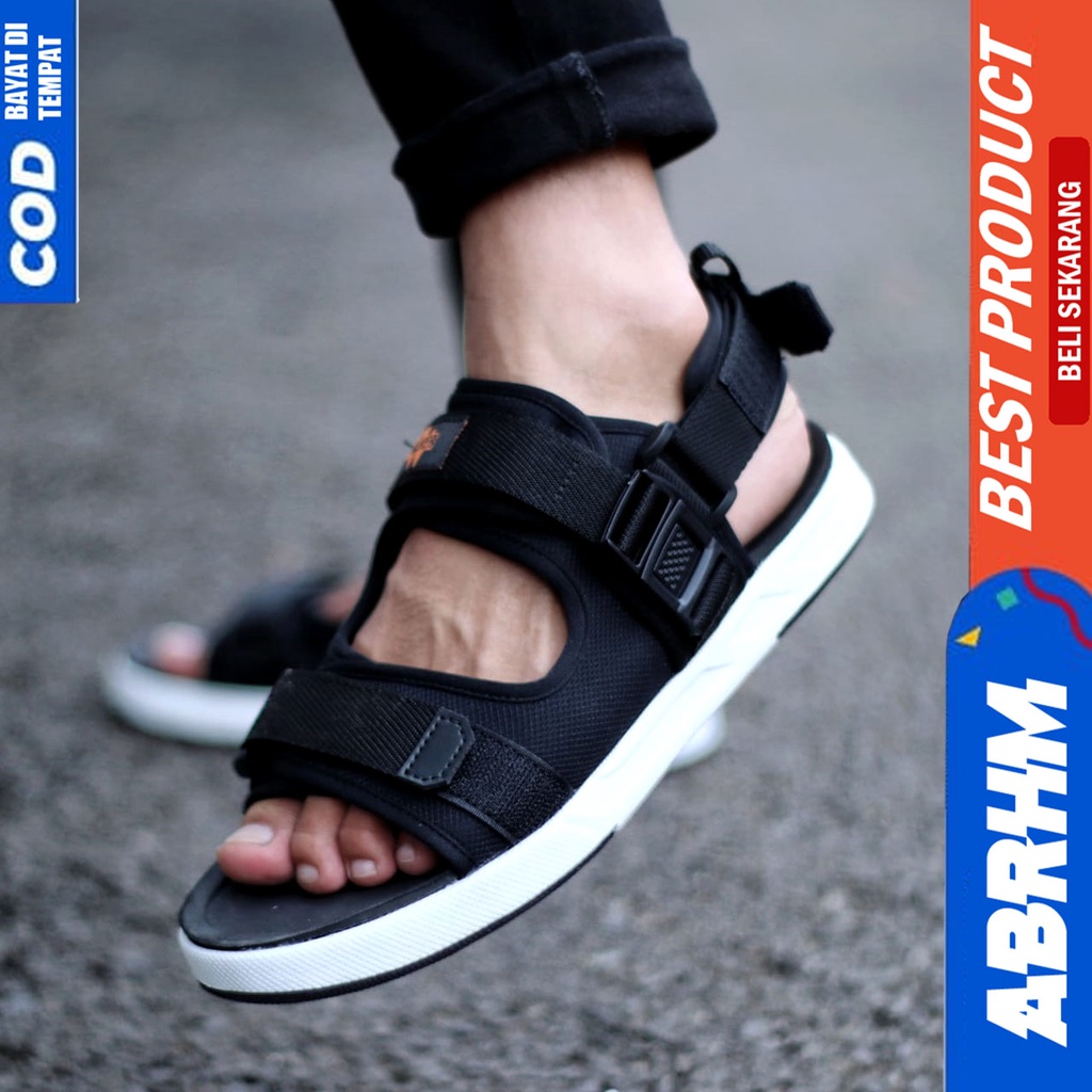 ABRHM Sandal Slide Pria Sandal Slop Pria Sendal Selop Gunung Keren Kekinian