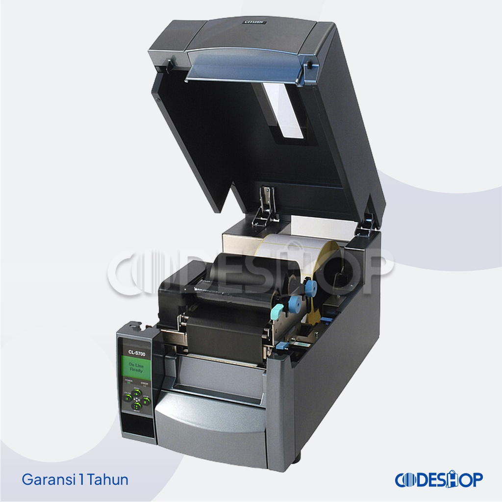 Printer Barcode Citizen CL-S700 Cetak Label Resi Marketplace 203 DPI