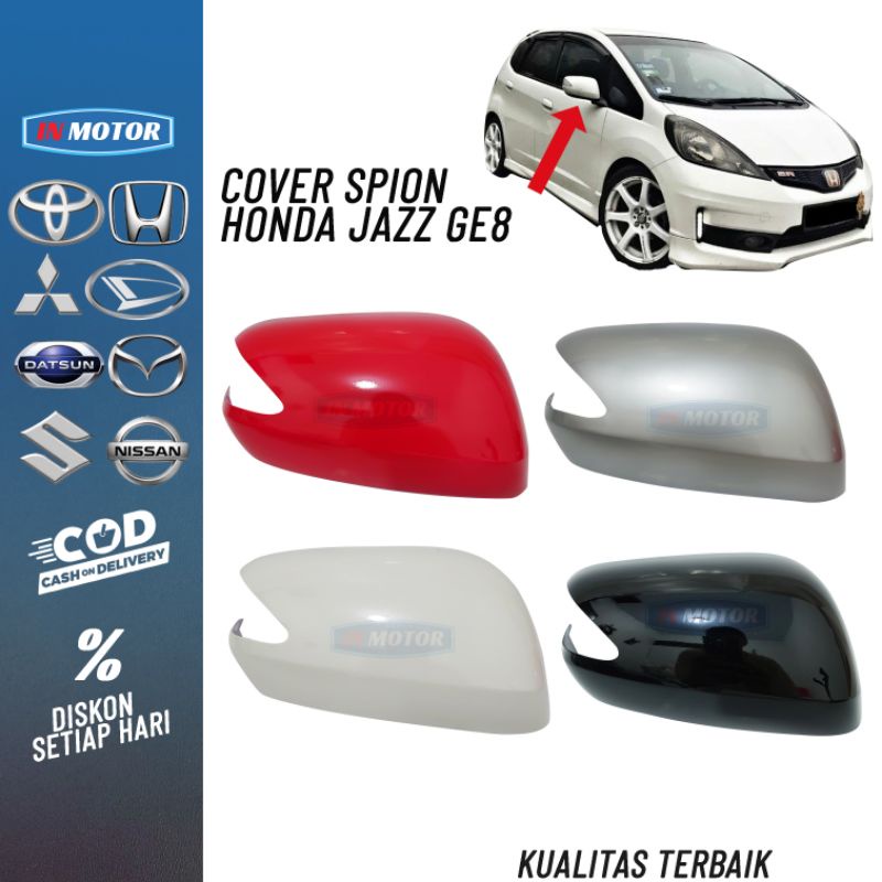 Cover spion honda jazz GE8 jazz / rs tutup spion honda jazz BATOK SPION JAZZ 2012 murah cod cover sp