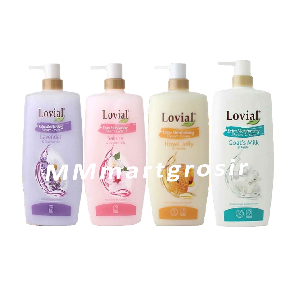 Lovial Krim Mandi/ Extra Moisturising/ Shower Cream/ 1000ml