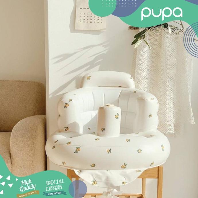 Sofa Pompa Bayi - Kursi Bayi Belajar Duduk Makan Baby Sofa Inflatable