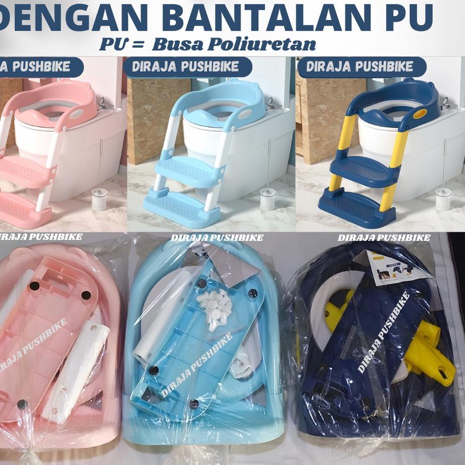 ➯ Toilet Training Anak Tempat Duduk WC Anak Tangga Anak Toilet Lipat - Baby Potty Training Urinal Po