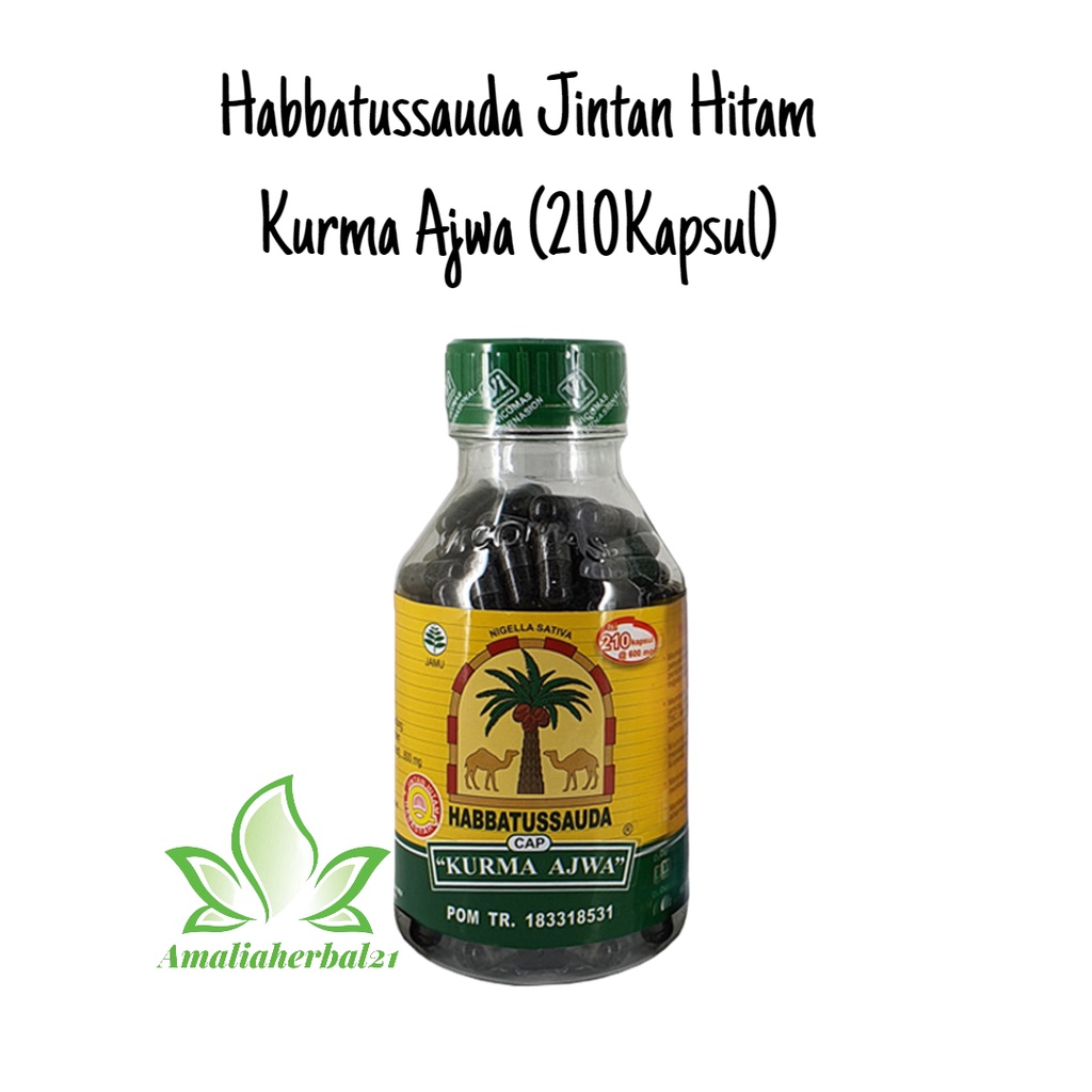 HABBATUSSAUDA CAP  KURMA AJWA | HABBATUSSAUDA HABASYI BIN AFIF | HABASYI OIL | INNOLIFE