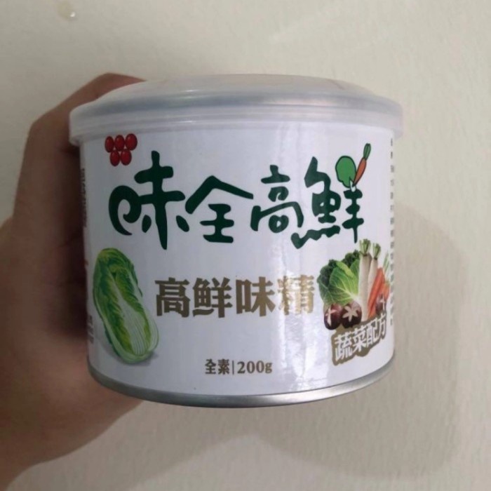 

Wei Chuan Gao Xian Kaleng / Micin Sawi Kaleng Taiwan Seasoning 200 gr