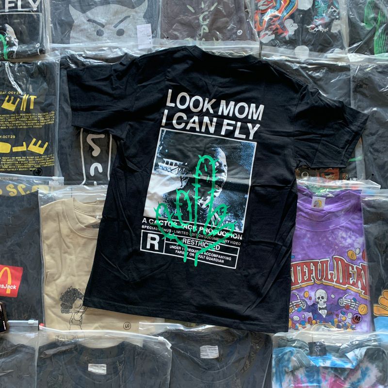 KAOS CACTUS JACK LOOK MOM I CAN FLY (BUILT UP)