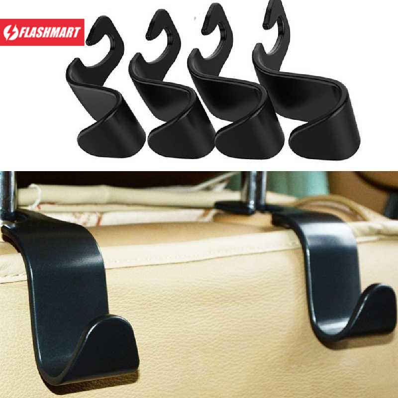 Flashmart Gantungan Organizer Barang Mobil Headrest Hook 1 PCS - A219C