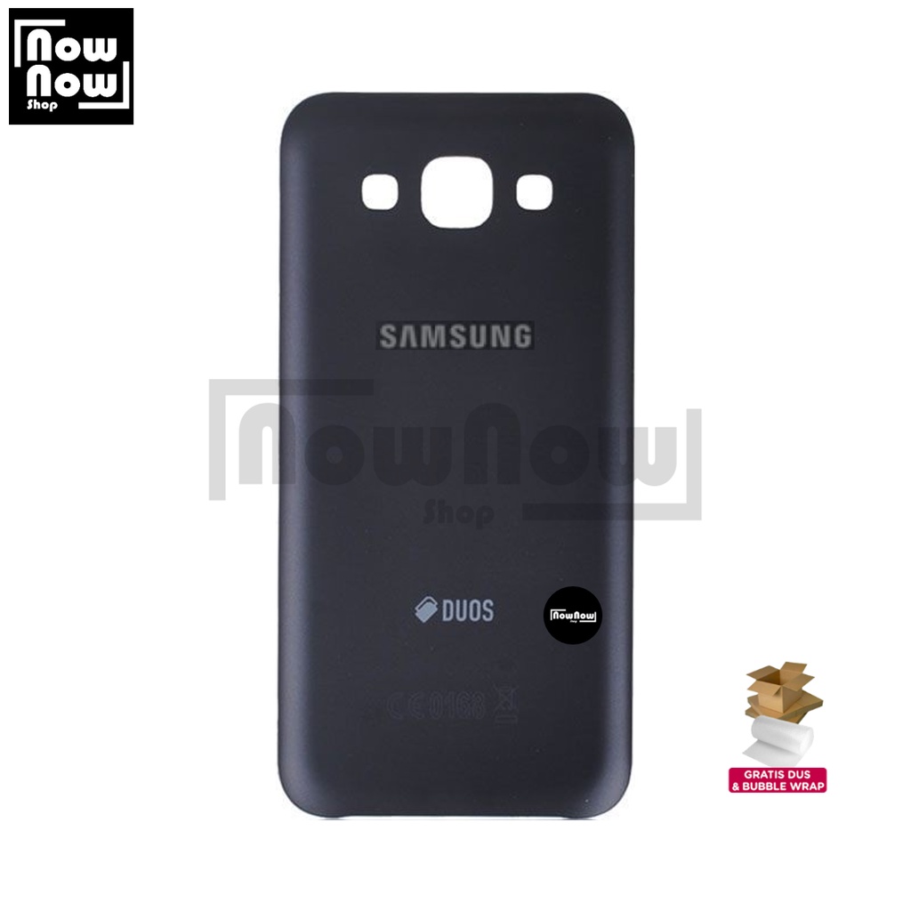 Backdoor Tutup Belakang Baterai Samsung Galaxy E5 E500 E500F E500H E500HQ E500M E500F/DS E500H/DS E500M/DS Backcover Back Casing Housing Cover Belakang Back Case Panel Replacement