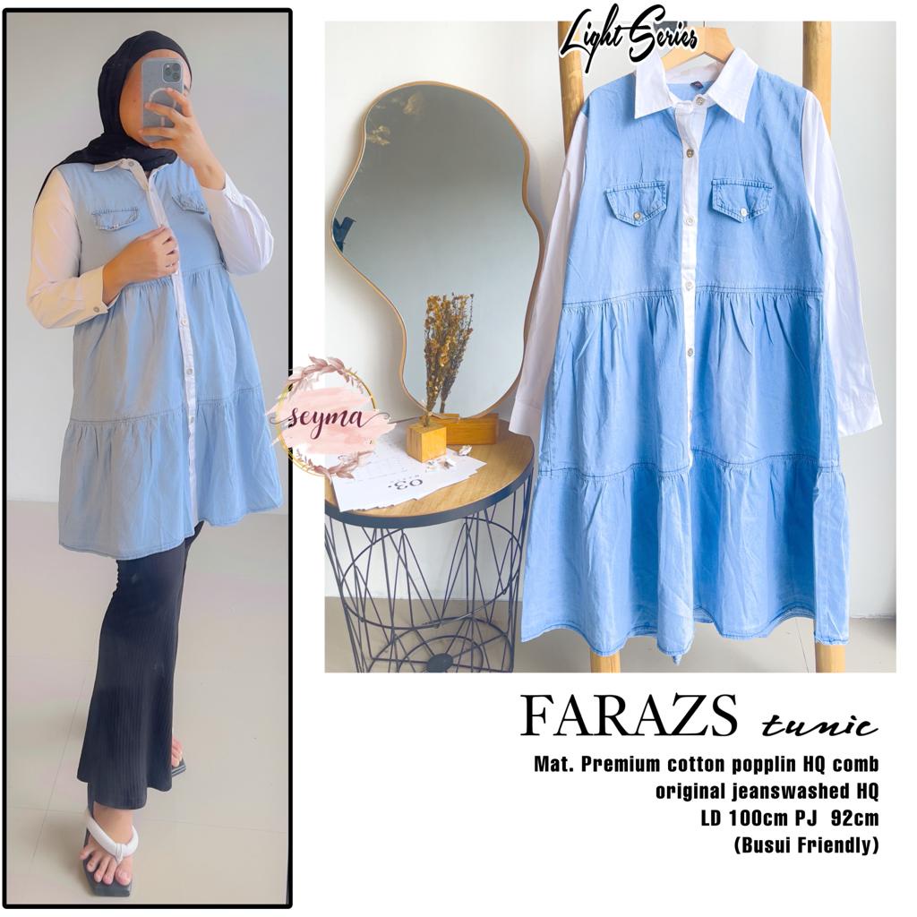 FARAZS TUNIK KOMBI JEANS ORI BY SEYMA