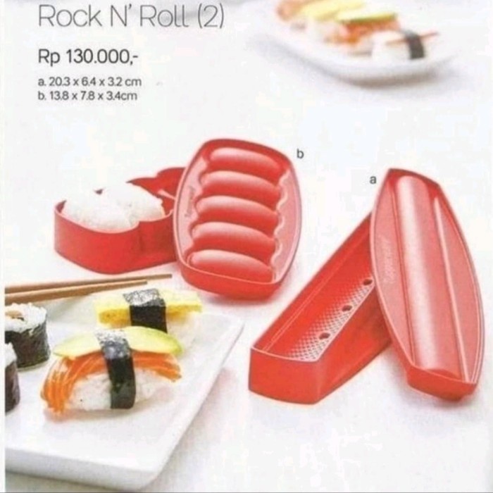Best Seller Sushi Maker Set Tupperware 2 Pcs