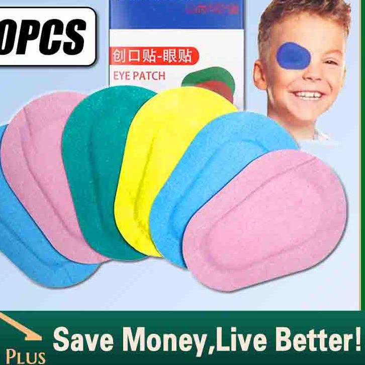 ✱ 20Pcs Opticlude Orthoptic Eye Patch Junior/Regular Eye Patch Penutup Mata Malas Amblyopia Plester 