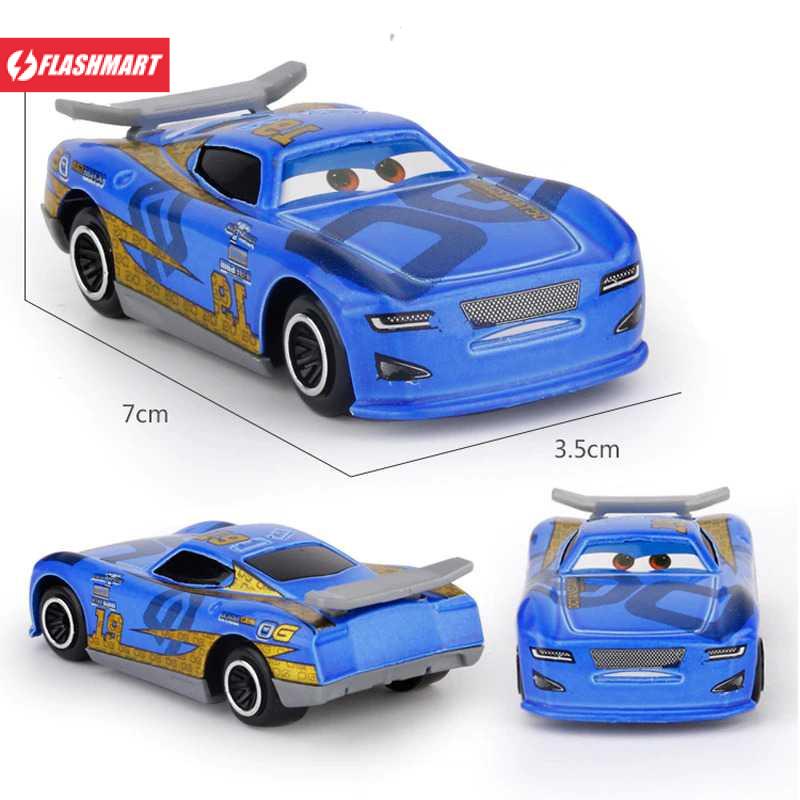 Flashmart Mainan Anak Disney Cars Lightning McQueen Set 7 in 1 - SK70327