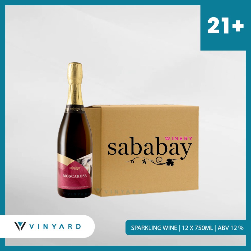 Sababay Moscarosa 750 ml 1 Karton ( 12 Botol )