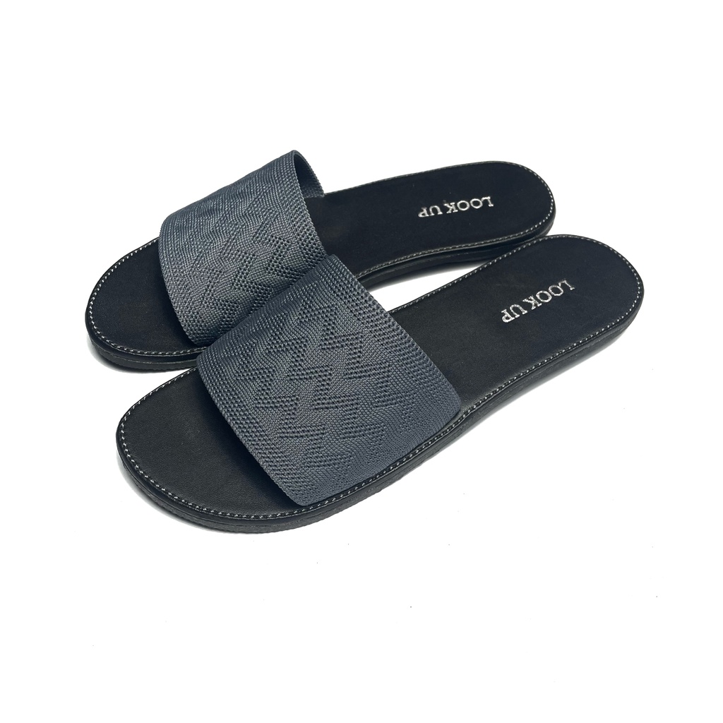 Look Up - Sandal Wanita Cyra / Sandal Selop Wanita Non Slip / Sandal Rajut Import - CYRA