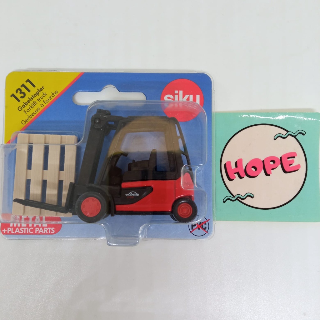 Diecast Mobil Siku 1311 Forklift Truck Original