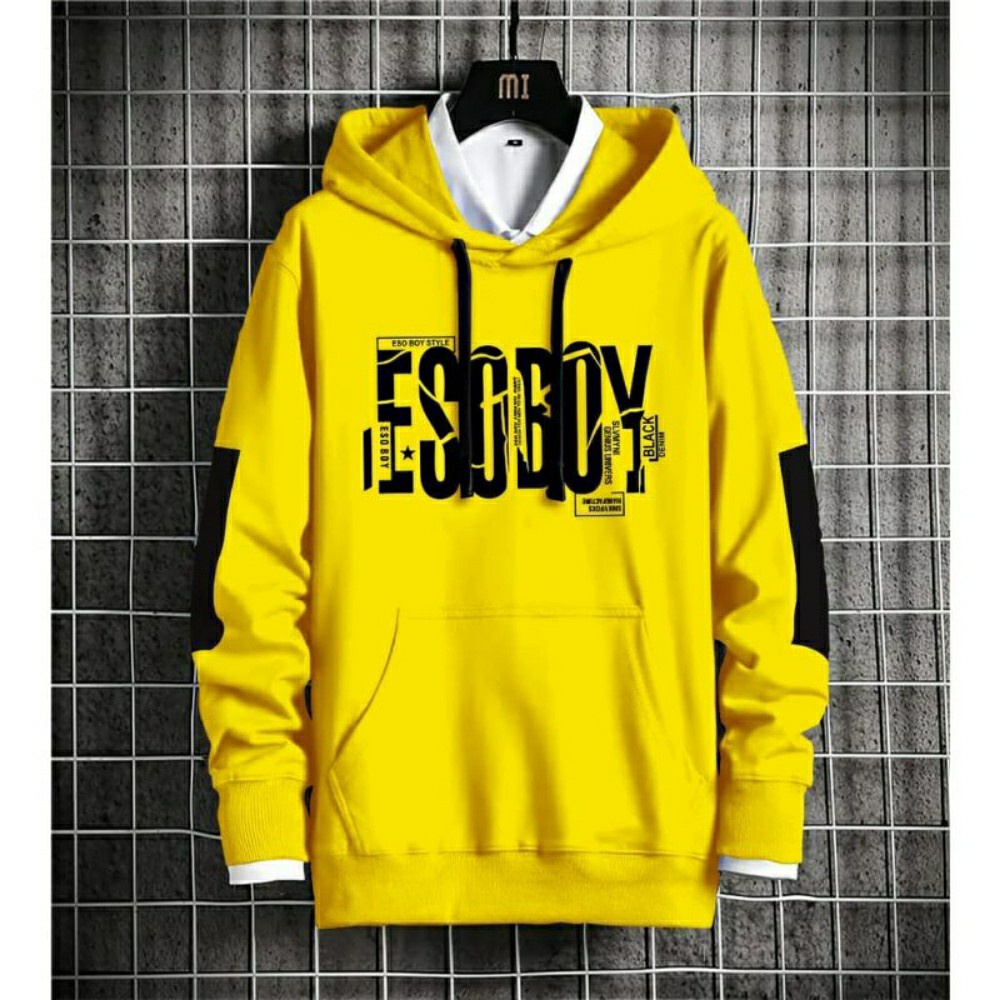 Sweater ESDBOY / Hoodie ESOBOY Jumper Pria Wanita Bahan Fleece Ukuran S M L XL XXL XXXL