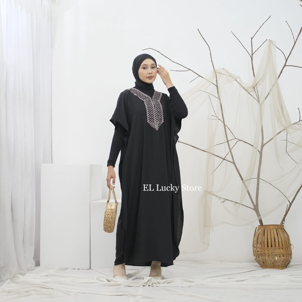 KAFTAN TSAMIRA CRINKLE AIRFLOW KAFTAN JUMBO