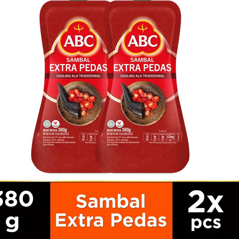 

Tren Baru ABC Saus Sambal Extra Pedas 380 g - 2 Pcs