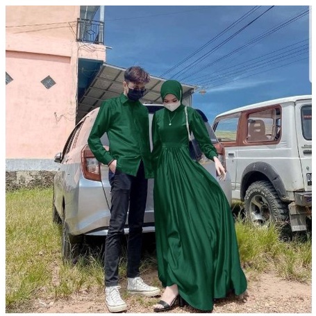 baju couple pasangan terbaru rhoma pasangan suami istri copel kopel kekinian edisi lebaran 2023