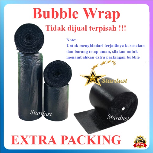 

Tambahan Packing Bubble Wrap - Extra Packing Bubble - Extra Bubble Wrap - Tambahan Bubble Wrap Untuk Barang Mudah Pecah