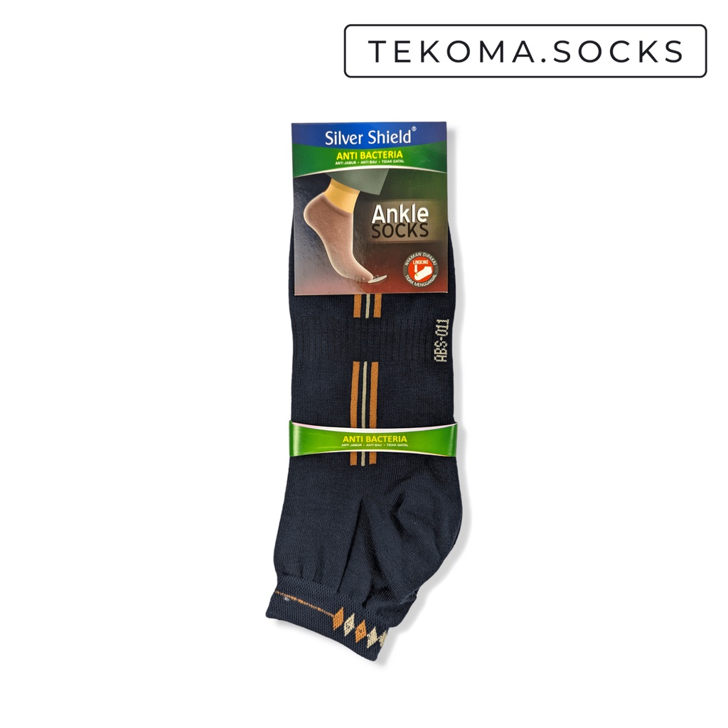 Kaos Kaki Kerja Kantoran Pria Anti Bakteri by Tekoma x Silver Shield