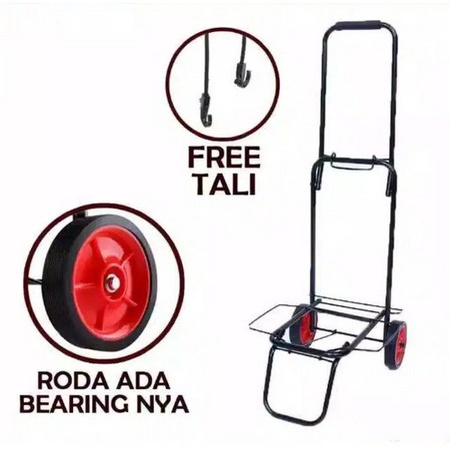 >*>*>*>*] Trolley Kereta Dorong Troli Mini Alat Bawa Barang Serbaguna Praktis