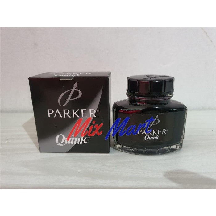

Parker Quink Tinta Fountain Pen 57 ml warna hitam ASLI