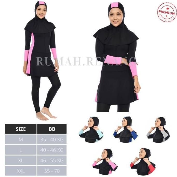 Baju Renang Muslimah Dewasa Baju Renang Perempuan Remaja Baju Renang Storzarqilla