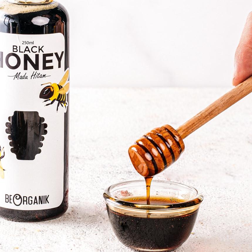 

♣ Hitam Pahit Beorganik 250ml (350gr) - Black Honey Asli 100% ⅍