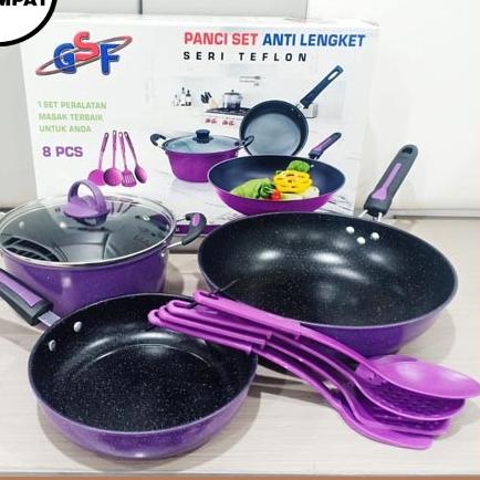▲ PANCI SET GSF /2730 TEFLON ANTI LENGKET Murah ✺