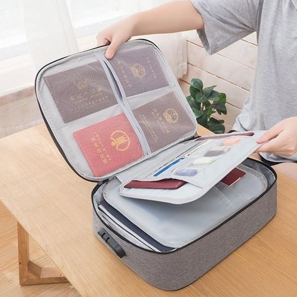 

Terbaru !!! Tas Penyimpanan Sertifikat Dokumen Bag Tempat Arsip Tas Multifungsi