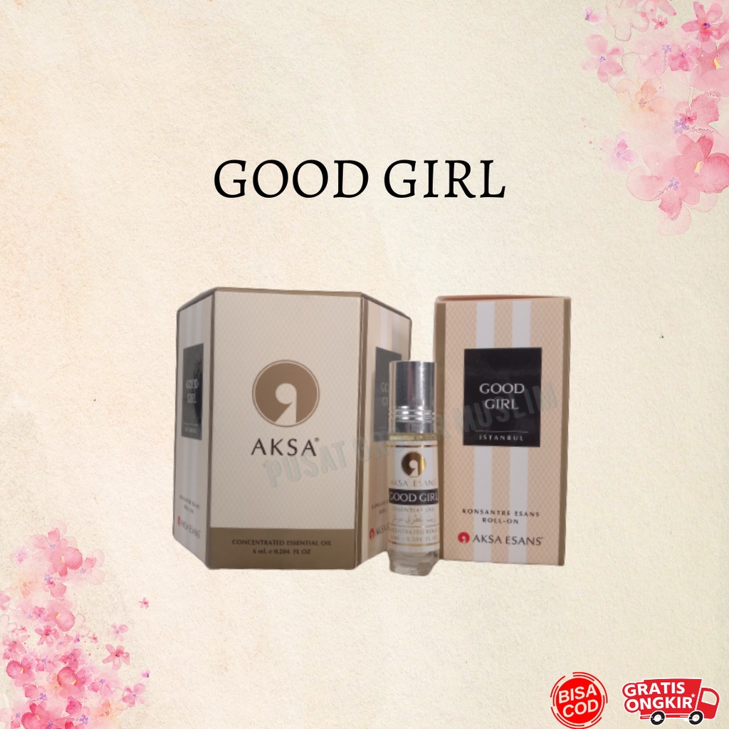 Baru Grosir Parfum Aksa Good Girl ROLL 6ML