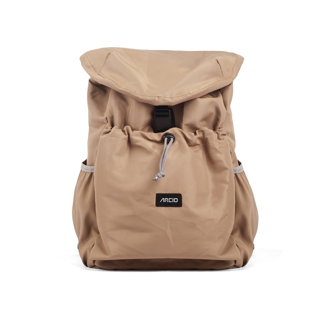 Saga Cream | Tas Ransel Laptop Anti Air 88% Waterproof Punggung Original Pria Wanita Kuliah Unisex Sekolah Backpack | FORIND x Arcio