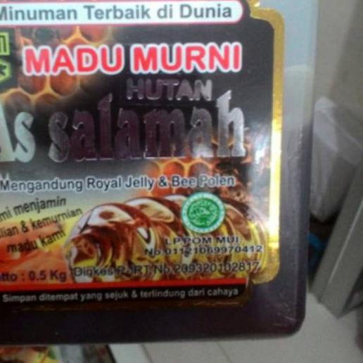 

♣ Assalamah Hutan 500 gram Plus Royal Jelly dan bee Pollen ✪