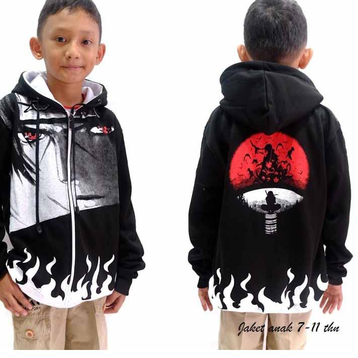 ➨ JAKET ANAK ITACHI / JAKET ANIME ANAK / JAKET NARUTO ❊