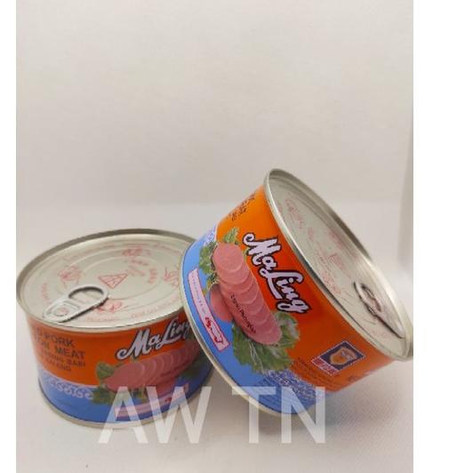 ▲ maling TTS 397gr / luncheon meat / daging babi dalam kaleng /luncheon maling / daging maling / mal
