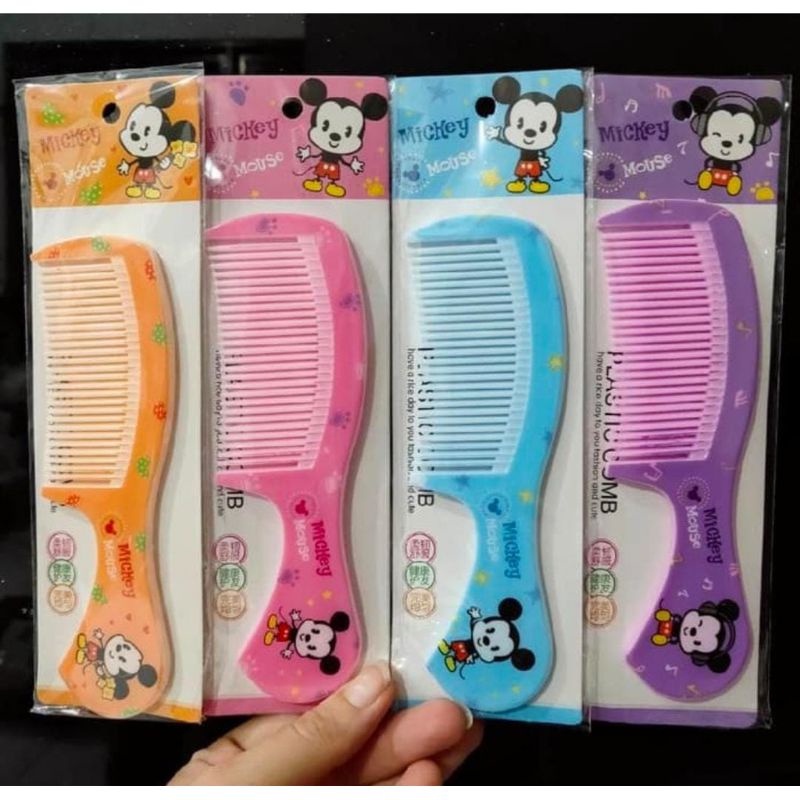 SISIR MINI KARAKTER - SISIR RAMBUT MOTIF - SISIR PRAKTIS FANCY-