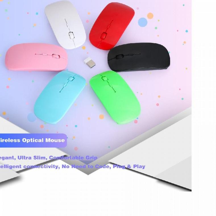 ➹ Wireless Mouse Super Slim M2 Unitech Resmi Postel ✹