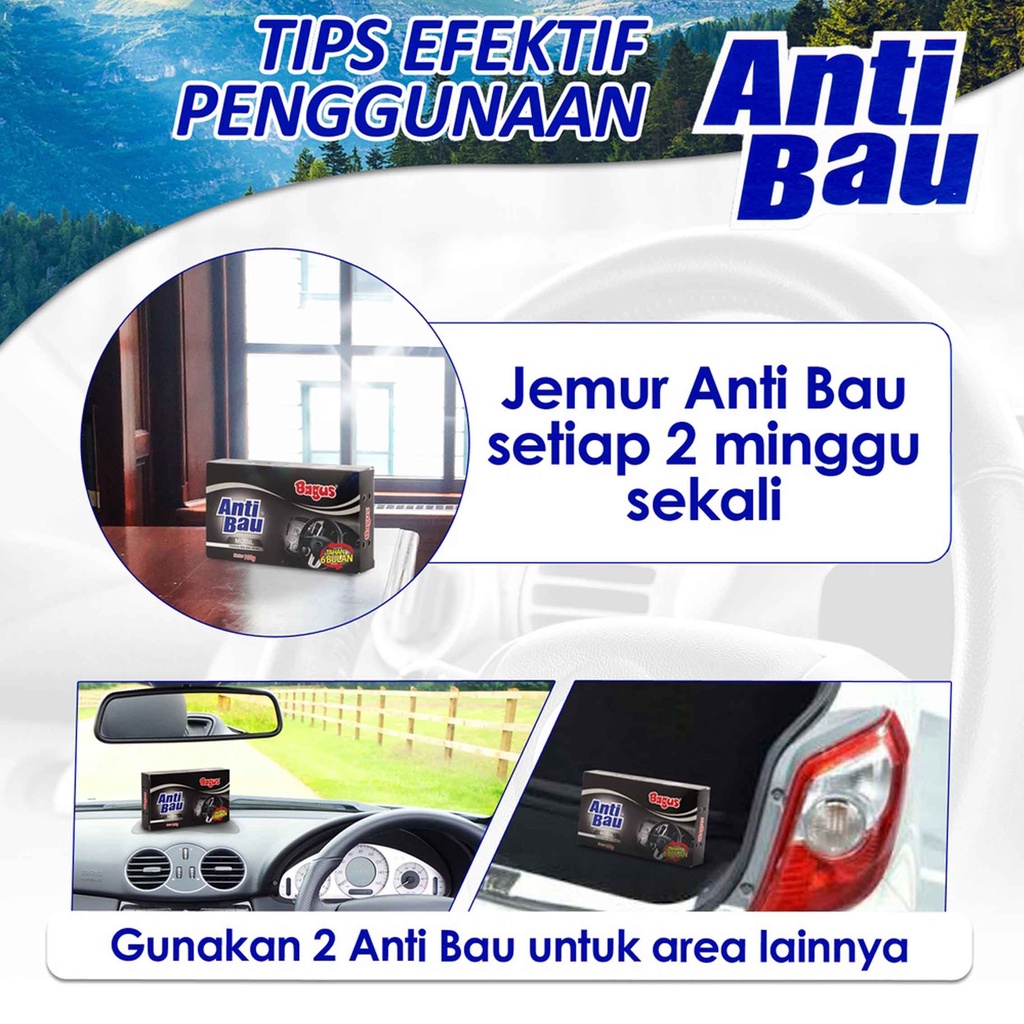 BAGUS ANTI BAU MOBIL* PENGHILANG BAU TIDAK SEDAP 100g