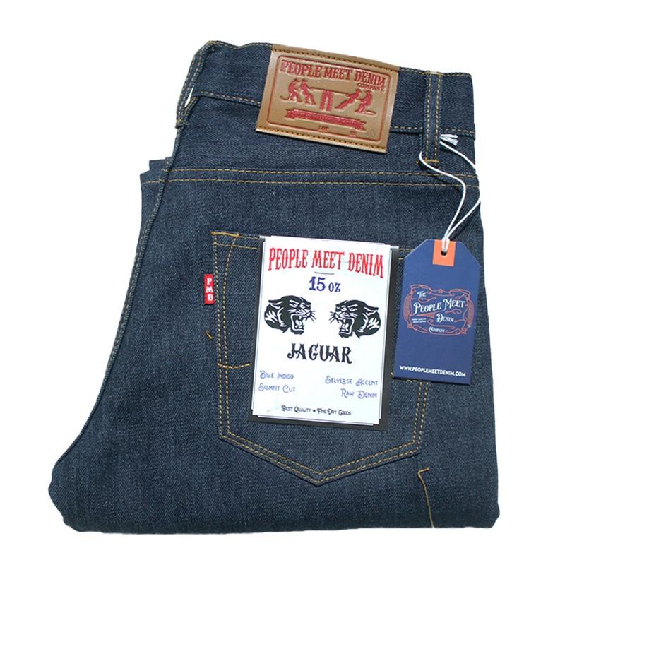 MAL836 PMD & CO - JAGUAR - 15oz - Denim Selvedge Accent - Blue Indigo ++