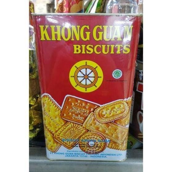 

BISKUIT KALENG SPESIAL READY BISKUIT KHONG GUAN MERAH ASSORTED BISCUITS KALENG SEGI EL09I09A82L