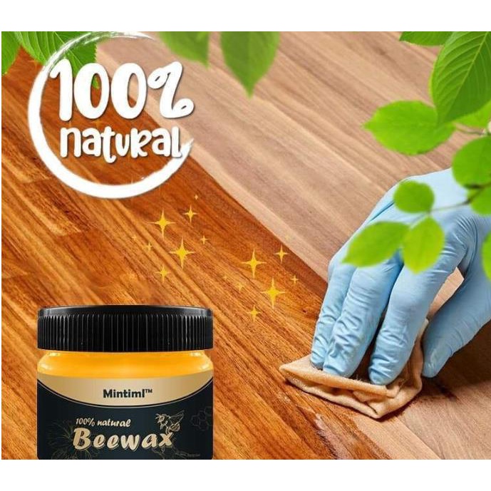 Furniture Kitchen Set Pelindung PBeewax Wood Seasoning Polish Pengkilap Kayu elapis Kayu Meja Kursi Lemari Lilin Gel Lebah Alami