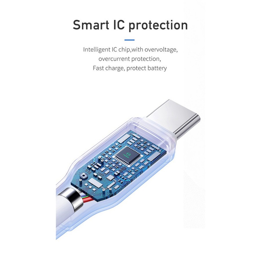 MCDODO CA-7280 Kabel Data USB Type C Fast Quick Charging 3A 1.2M