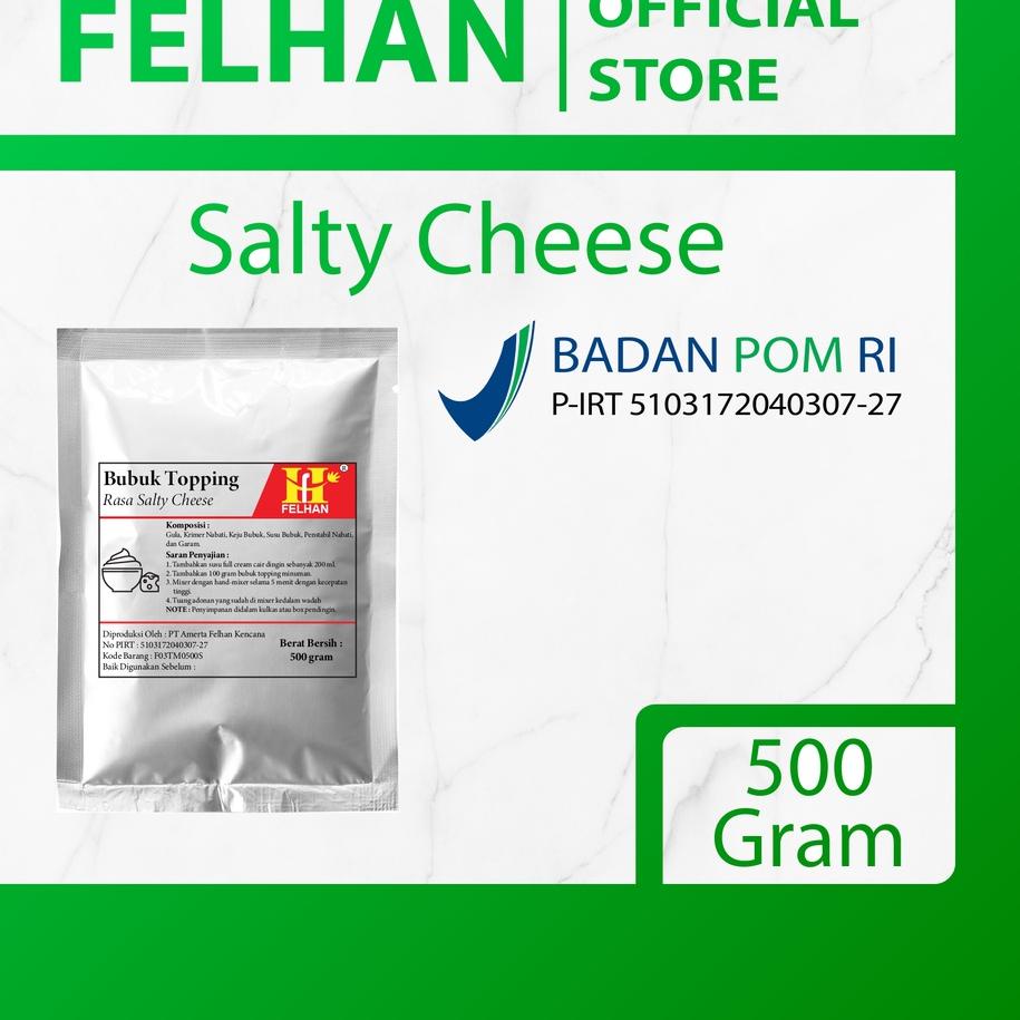 

COD✔️-FELHAN - Bubuk Topping Minuman Salty Cheese (500 gram)