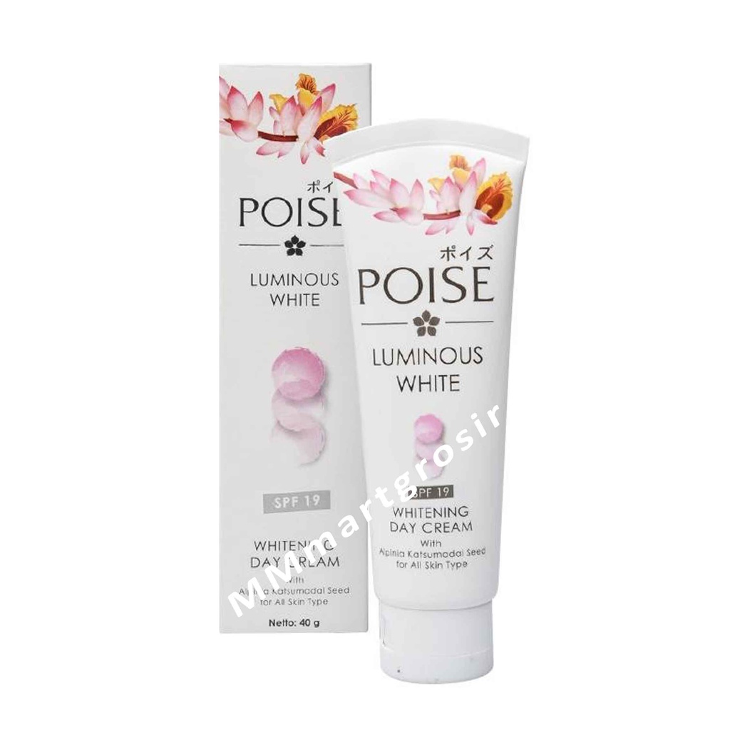 Poise Luminous White / Whitening Day Cream spf 19 / Krim Siang / 20g