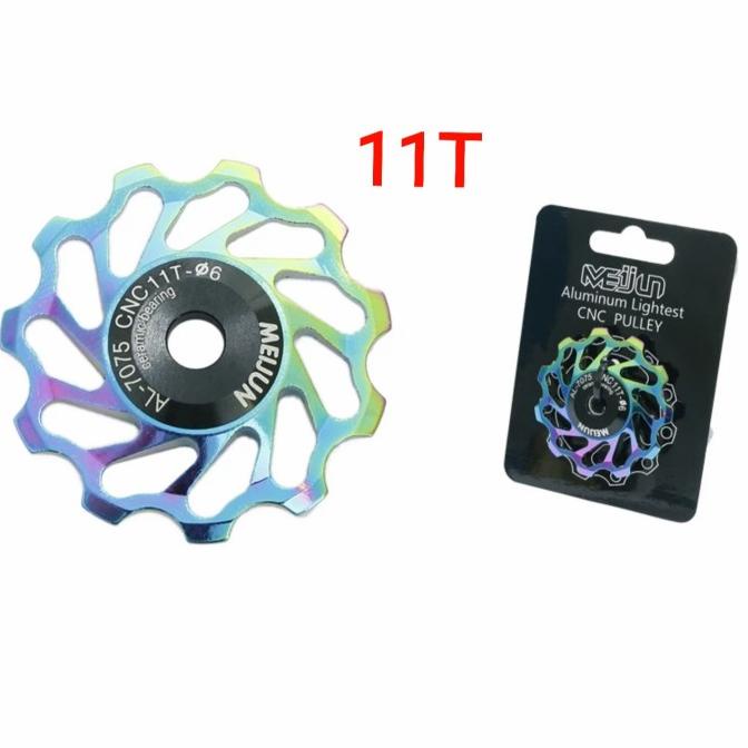 Meijun Pulley RD Ceramic 11T - Puley Rd Bearing Sepeda